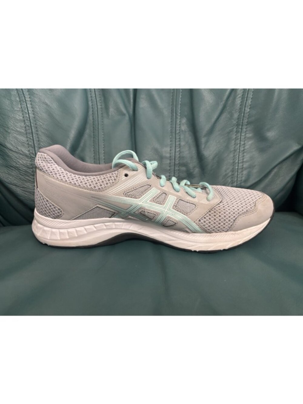 Asics Gel Contend 5 Mid Grey Icy Morning Women's Shoes Size 9.5 - Picture 4 of 8